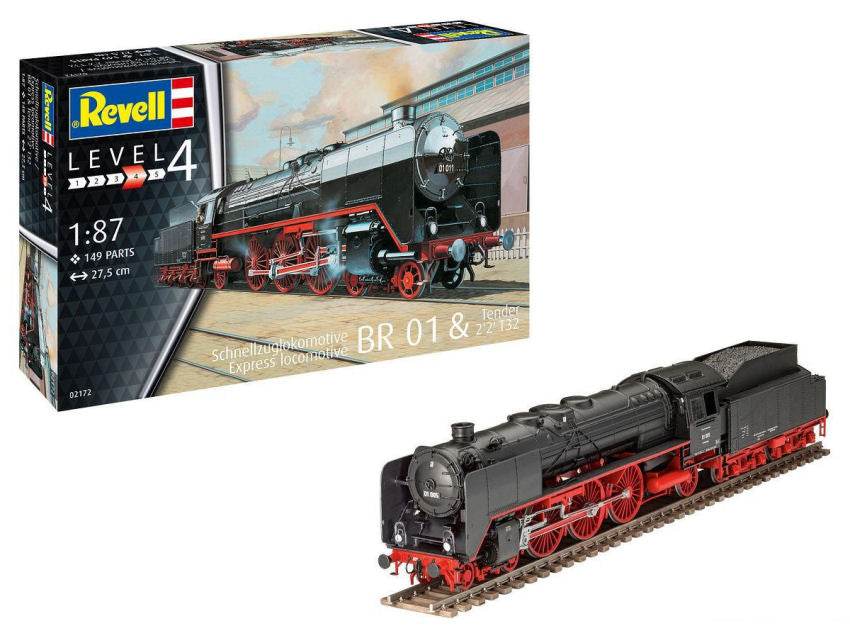 EXPRESS LOCOMOTIVE BR01 & TENDER 1:87 - Revell - RV02172