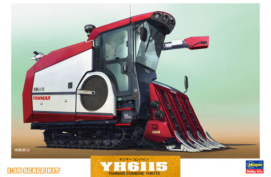 YANMAR COMBINE YH6115 KIT 1:35 - Hasegawa - HA66007