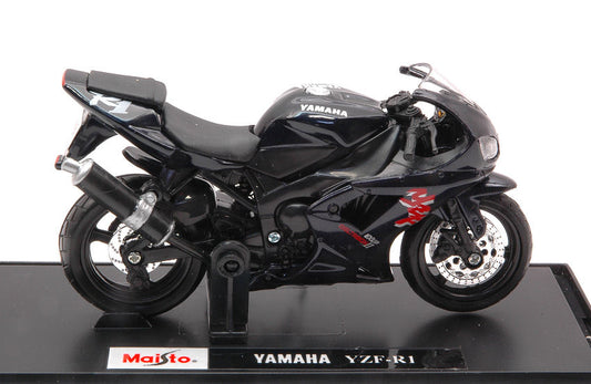 YAMAHA YZF-R1 BLACK 1:18 - Maisto - MI321C