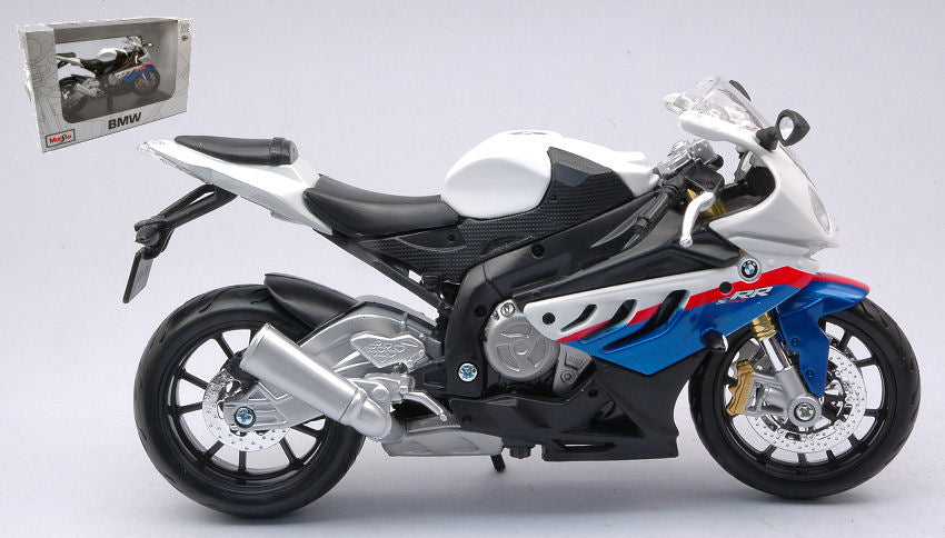 BMW S 1000 RR WHITE 1:12 - Maisto - MI32702