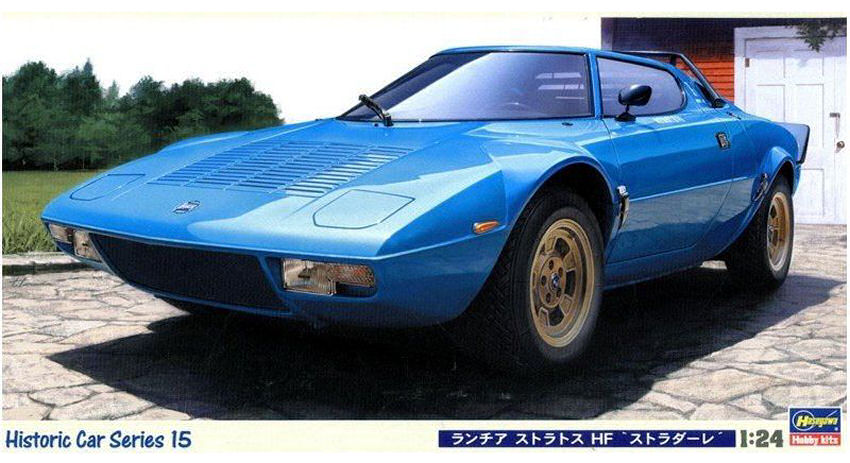 LANCIA STRATOS HF STRADALE KIT 1:24 - Hasegawa - HA21115
