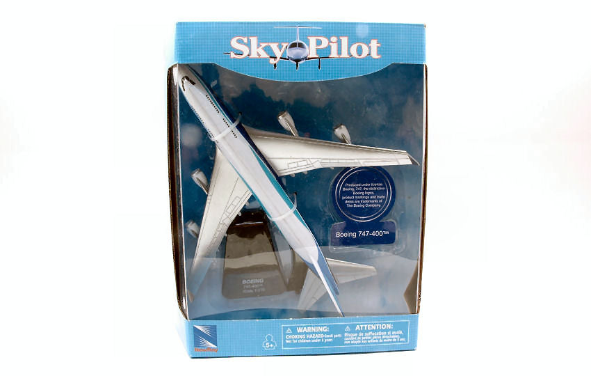 SKYPILOT PASSENGERS PLANES BOEING 747-400 cm 24 SCALA 1:270 - New Ray - NY20673A
