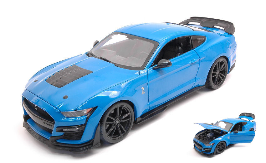 FORD MUSTANG SHELBY GT500 2020 BLUE 1:18 - Maisto - MI31452B