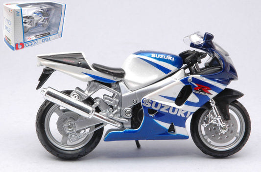 SUZUKI GSX-R750 BLUE 1:18 - Burago - BU51008
