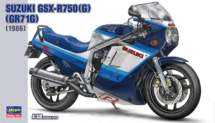 SUZUKI GSX-R750 KIT 1:12 - Hasegawa - HA21507