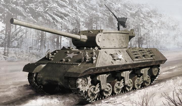 M36B2 US ARMY BATTLE OF THE BULGE KIT 1:35 - Academy - ACD13501