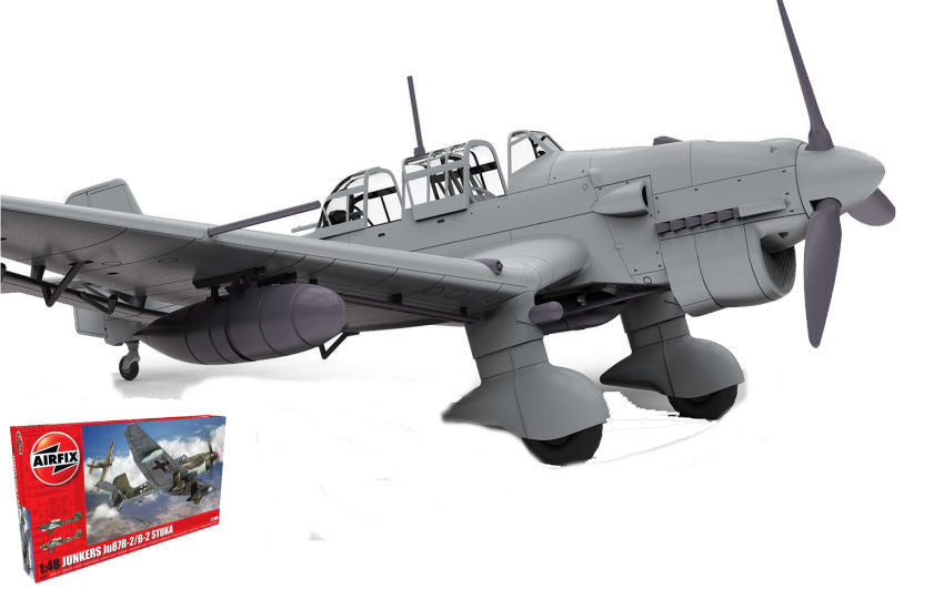 JUNKERS JU87R-2/B-2 STUKA KIT 1:48 - Airfix - A07115