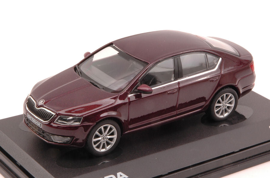 SKODA OCTAVIA III 2013 ROSSO BRUNELLO 1:43 - Abrex - AB026JB