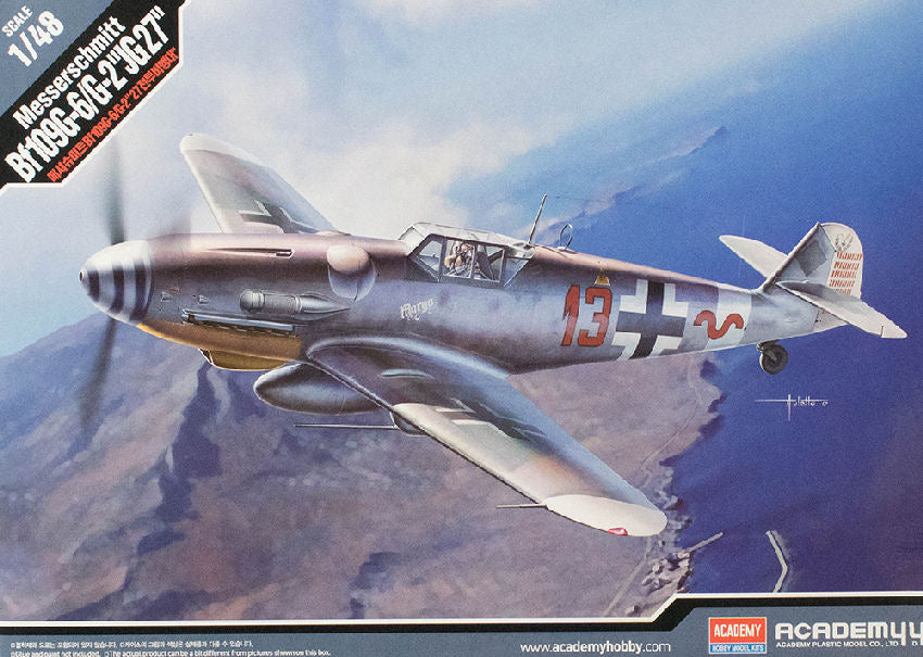 MESSERSCHMITT BF109G-6/G-2 "JG 27" KIT 1:48 - Academy - ACD12321