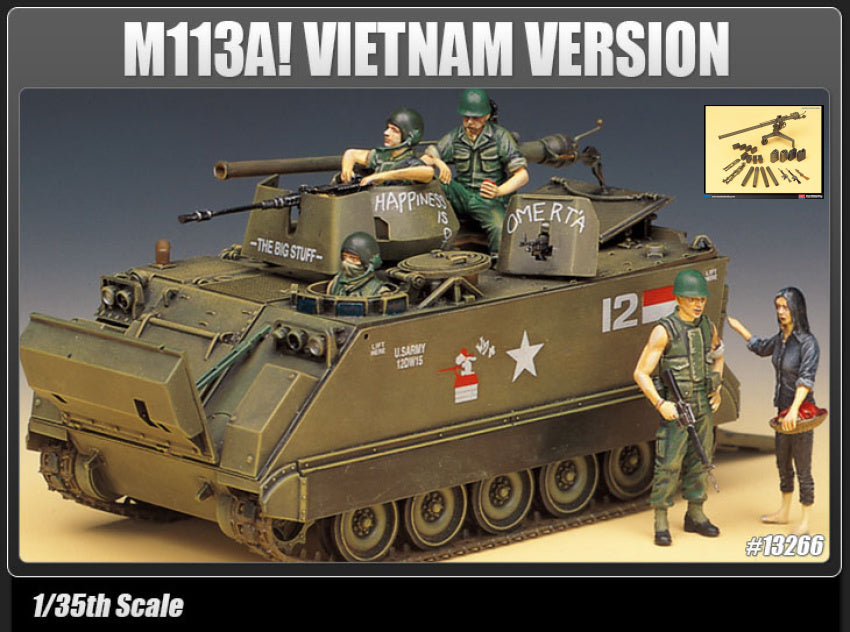 M-113 A1 APC VIETNAM KIT 1:35 - Academy - ACD13266