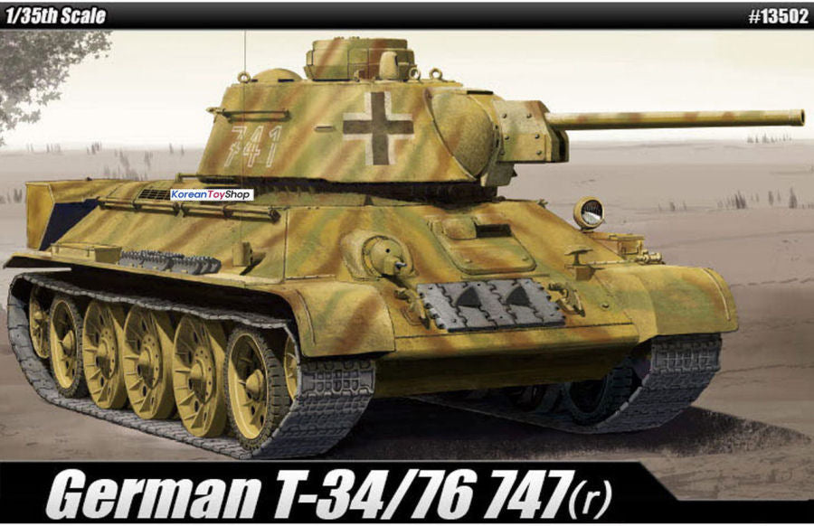T-34 747 (R) GERMAN VERSION KIT 1:35 - Academy - ACD13502