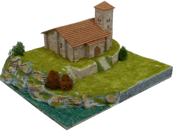 CHIESA ROMANICA DE SANTA CECILIA SPAIN SEC.XII PCS 1400 KIT 1:150 - Aedes Ars - ADS1107