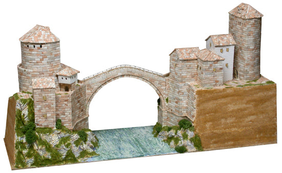 PONTE DI MOSTAR BOSNIA SEC.XVI PCS 5900 KIT 1:130 - Aedes Ars - ADS1204
