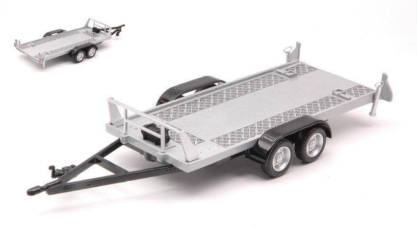TOW CAR TRAILER TWO WHEELS 1:43 - Cararama - CA4-92210