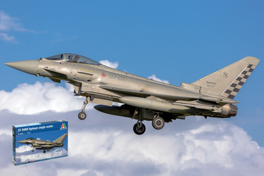 EF-2000 TYPHOON SINGLE SEATER KIT 1:72 - Italeri - IT1355