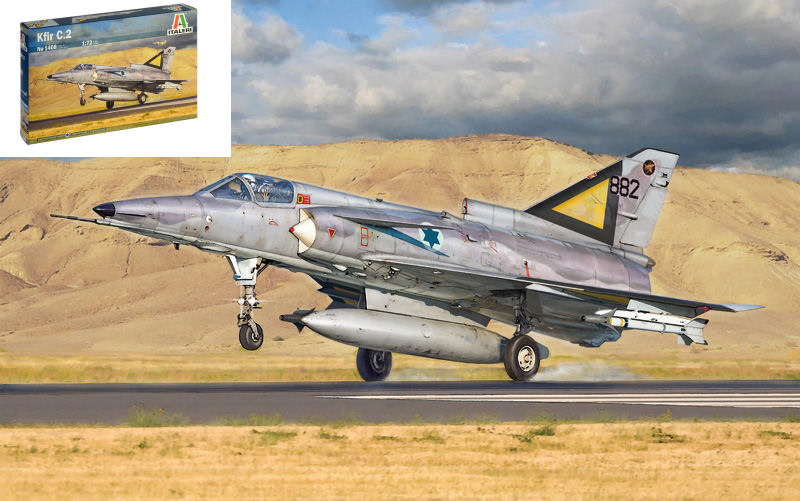 KFIR C.2/C7 KIT 1:72 - Italeri - IT1408
