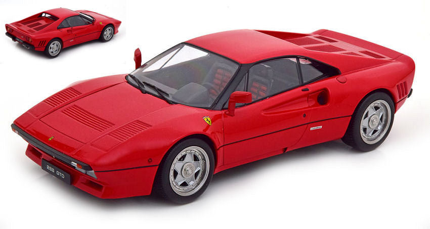 FERRARI 288 GTO UPGRADE 1984 RED 1:18 - KK Scale - KKDC180414