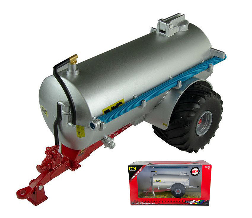 CARROBOTTE SLURRY TANKER FIELDSIDE SILVER 1:32 - Britains - LC43238