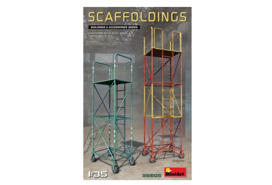 SCAFFALATURA KIT 1:35 - Miniart - MIN35605