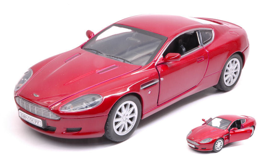 ASTON MARTIN DB9 2007 MAGMA RED 1:24 - MotorMax - MTM73321R