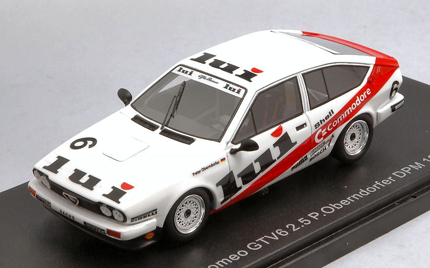 ALFA ROMEO GTV 6 DPM 1985 P.OBERNDORFER 1:43 - Neo Scale Models - NEO46650