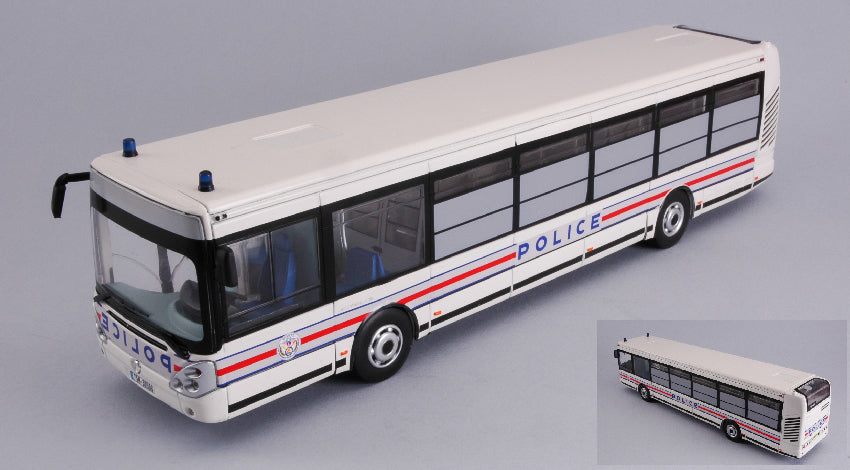 IRISBUS CITELIS 2008 POLICE NATIONALE TRANSPORTS INTERPELLES 1:43 - Norev - NV530205