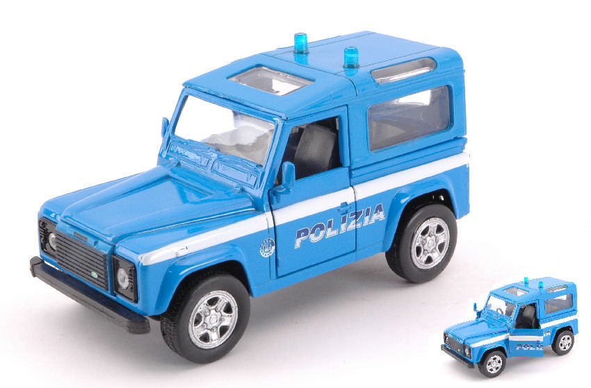 LAND ROVER DEFENDER POLIZIA 1:32 - New Ray - NY50983DF