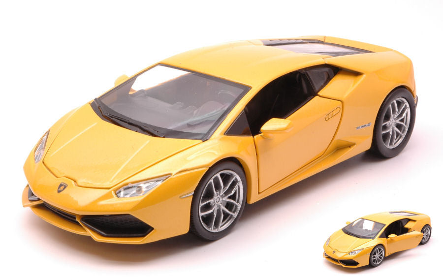 LAMBORGHINI HURACAN LP610-4 YELLOW 1:24 - New Ray - NY71313Y