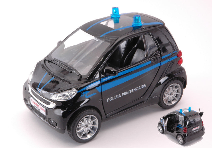 SMART FORTWO POLIZIA PENITENZIARIA 1:24 - New Ray - NY71463