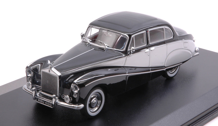 ROLLS ROYCE SILVER CLOUD HOOPER EMPRESS RHD SILVER/BLACK 1:43 - Oxford - OXF43EMP003