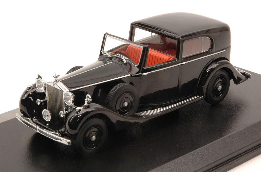 ROLLS ROYCE PHANTOM III 1936 SEDANCA DE VILLE H.J.MULLINER BLACK 1:43 - Oxford - OXF43RRP3001