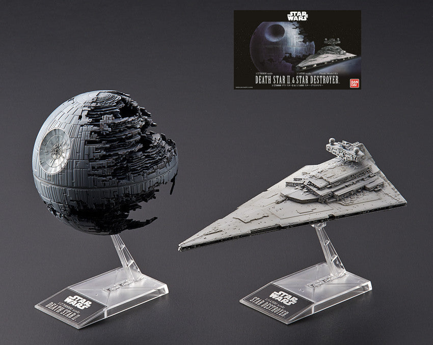 DEATH STAR II + IMPERIAL STAR DESTROYER KIT 1:2700000 - Revell - RV01207