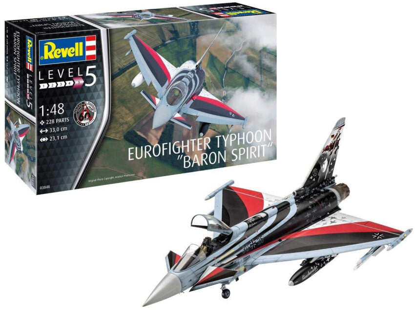 EUROFIGHTER TYPHOON BARON SPIRIT KIT 1:48 - Revell - RV03848