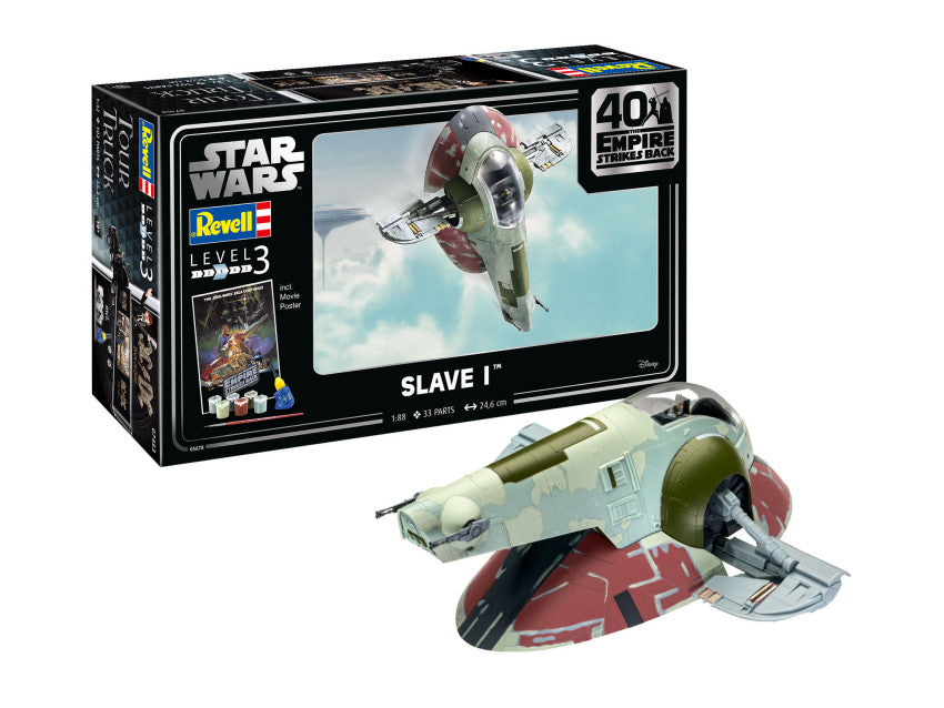 GIFT SET SLAVE I 40th ANNIVERSARY KIT 1:88 - Revell - RV05678