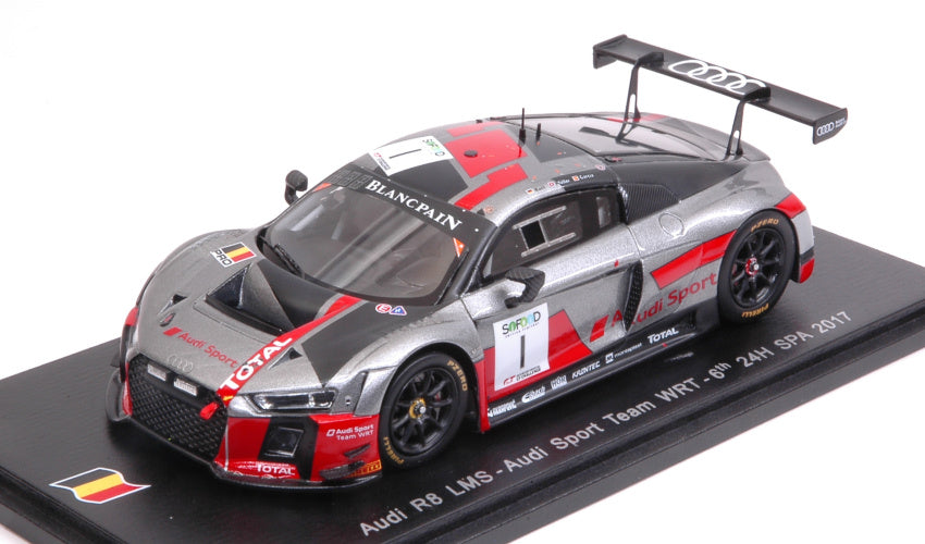 AUDI R8 N.1 6th 24H SPA GARCIA-MULLER-RAST 1:43 - Spark Model - SB143