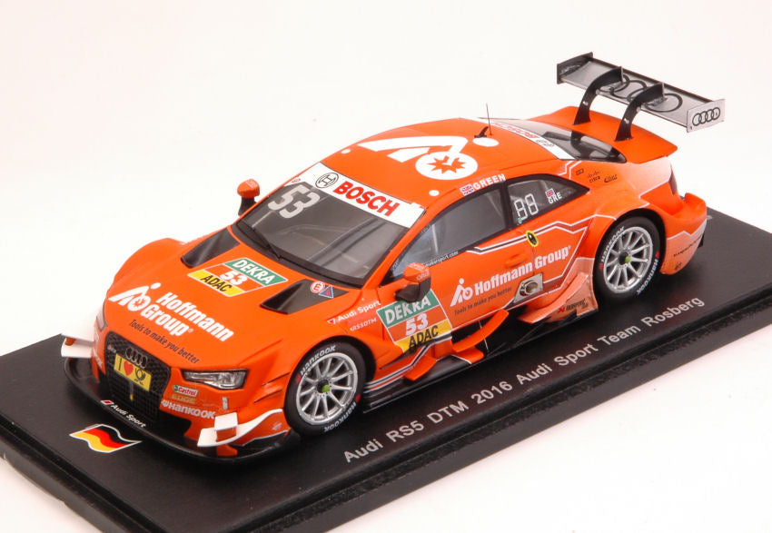 AUDI RS5 N.53 3rd DTM 2016 J.GREEN 1:43 - Spark Model - SG291