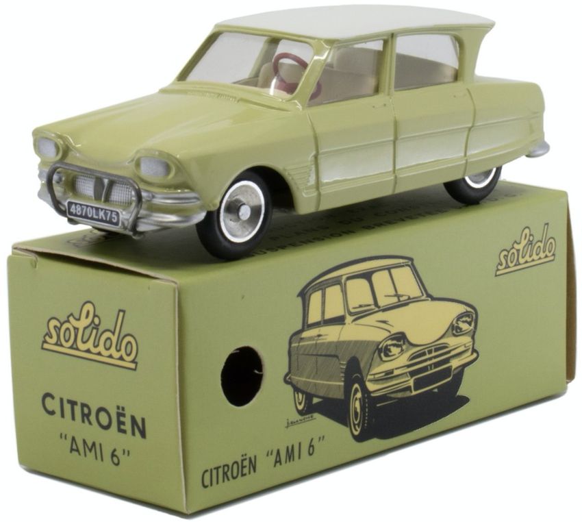 CITROEN AMI 6 BERLINE CERT CLAIR CLUB SOLIDO 1:43 - Solido - SL1001141