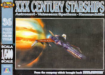 XXX CENTURY STARSHIPS KIT 1:500 - Atlantic - ATLNSF001
