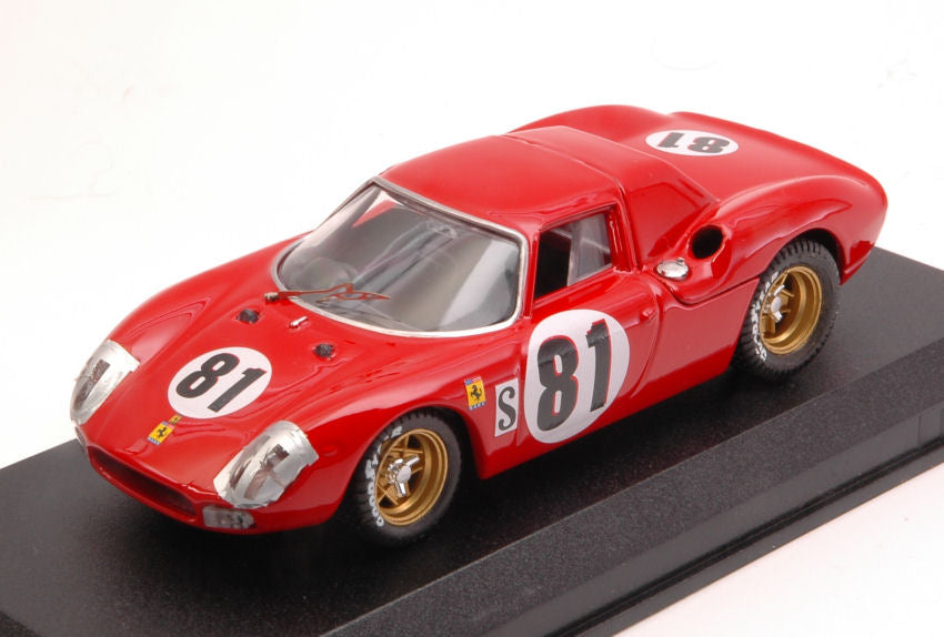FERRARI 250 LM N.81 ACCIDENT 24H DAYTONA 1968 PIPER-GREGORY 1:43 - Best Model - BT9266