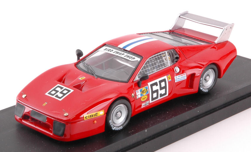 FERRARI 512 BB LM N.69 36th 24 H DAYTONA 1980 HENN-DIEUDONNE 1:43 - Best Model - BT9297