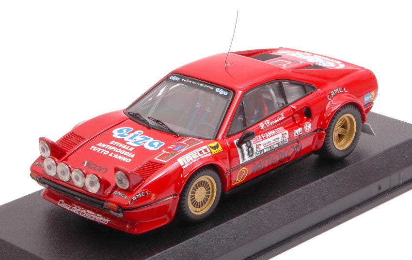 FERRARI 308 GTB N.18 ELBA 1978 R.LIVIERO-F.PENARIOL 1:43 - Best Model - BT9321