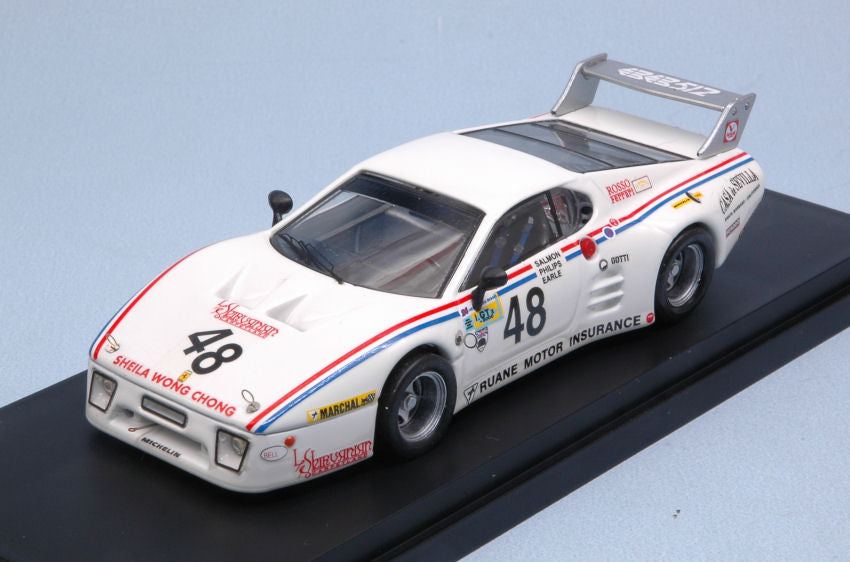 FERRARI 512 BB N.48 DNF LM 1981 PHILLIPS-SALMON-EARLE 1:43 - Best Model - BT9330