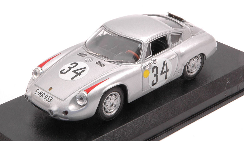 PORSCHE ABARTH N.34 7th LM 1962 E.BARTH-H.HERRMANN 1:43 - Best Model - BT9381