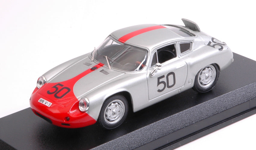PORSCHE ABARTH N.50 TARGA FLORIO 1962 STRAHLE-HAHNL 1:43 - Best Model - BT9425