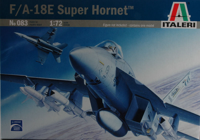 F/A 18 E SUPER HORNET KIT 1:72 - Italeri - IT0083