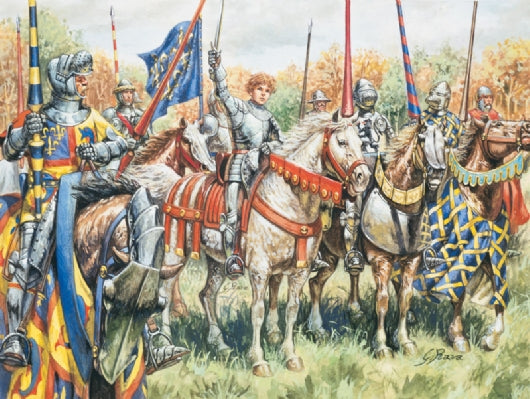 100 YEARS WAR FRENCH WARRIORS 1:72 - Italeri - IT6026