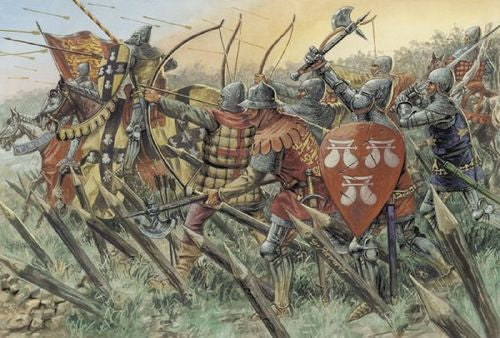 100 YEARS WAR BRITISH WARRIORS KIT 1:72 - Italeri - IT6027
