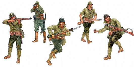 WWII JAPANESE INFANTRY KIT 1:72 - Italeri - IT6170