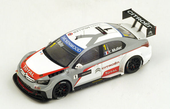 CITROEN C-ELYSEE N.1 WTCC WINNER R1 PAUL RICARD 2014 YVAN MULLER 1:43 - Spark Model - S2460