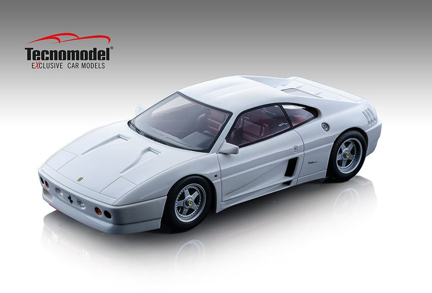 FERRARI 348 ZAGATO 1991 GLOSS WHITE 1:18 - Tecnomodel - TMD18131D